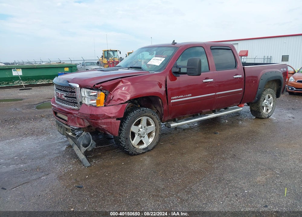 2013 GMC SIERRA 2500HD DENALI VIN: 1GT125E80DF168878