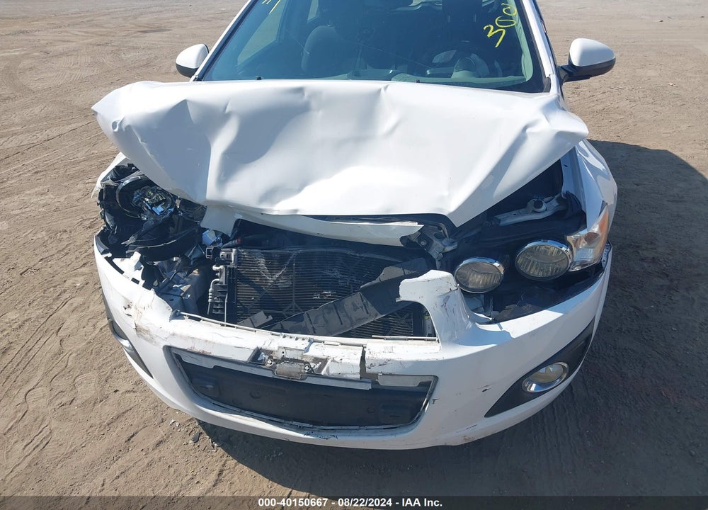 2012 CHEVROLET SONIC VIN: 1G1JC6SH0C4150276