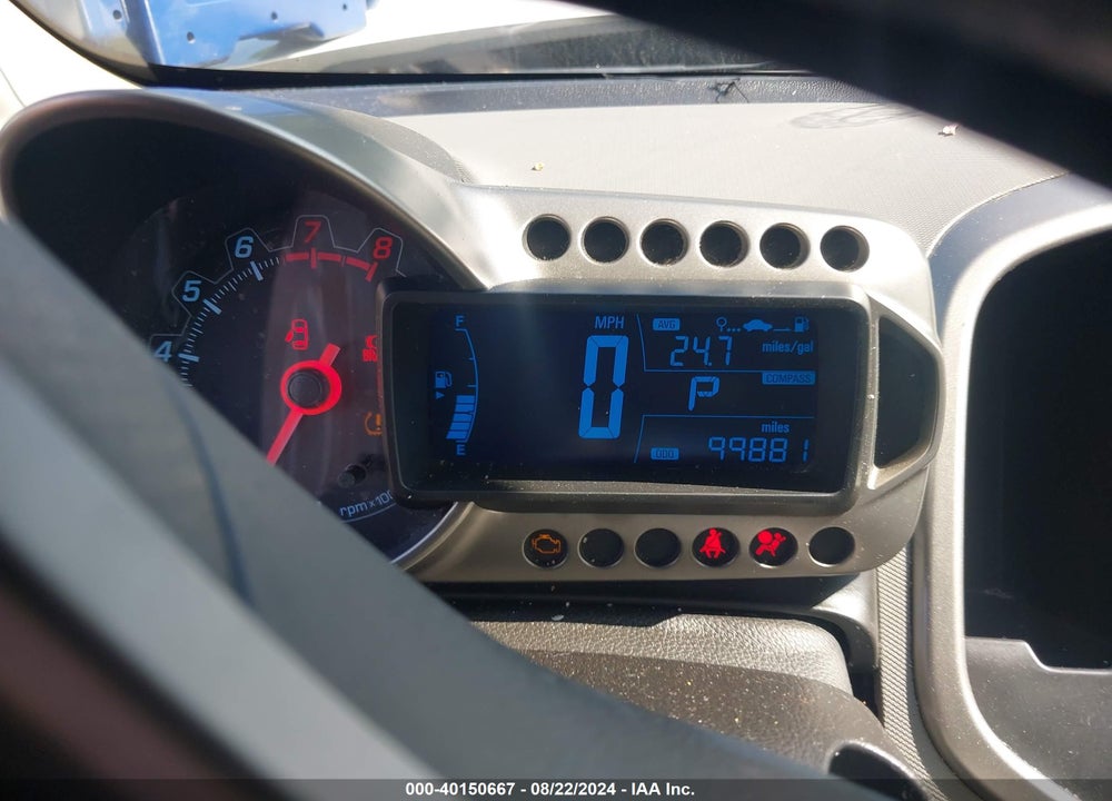 2012 CHEVROLET SONIC VIN: 1G1JC6SH0C4150276