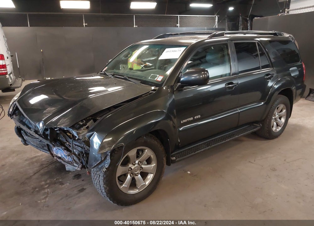 2007 TOYOTA 4RUNNER LIMITED V6 VIN: JTEBU17R570119756