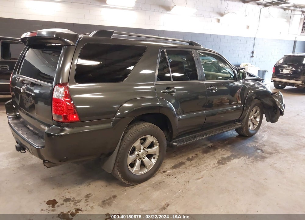 2007 TOYOTA 4RUNNER LIMITED V6 VIN: JTEBU17R570119756