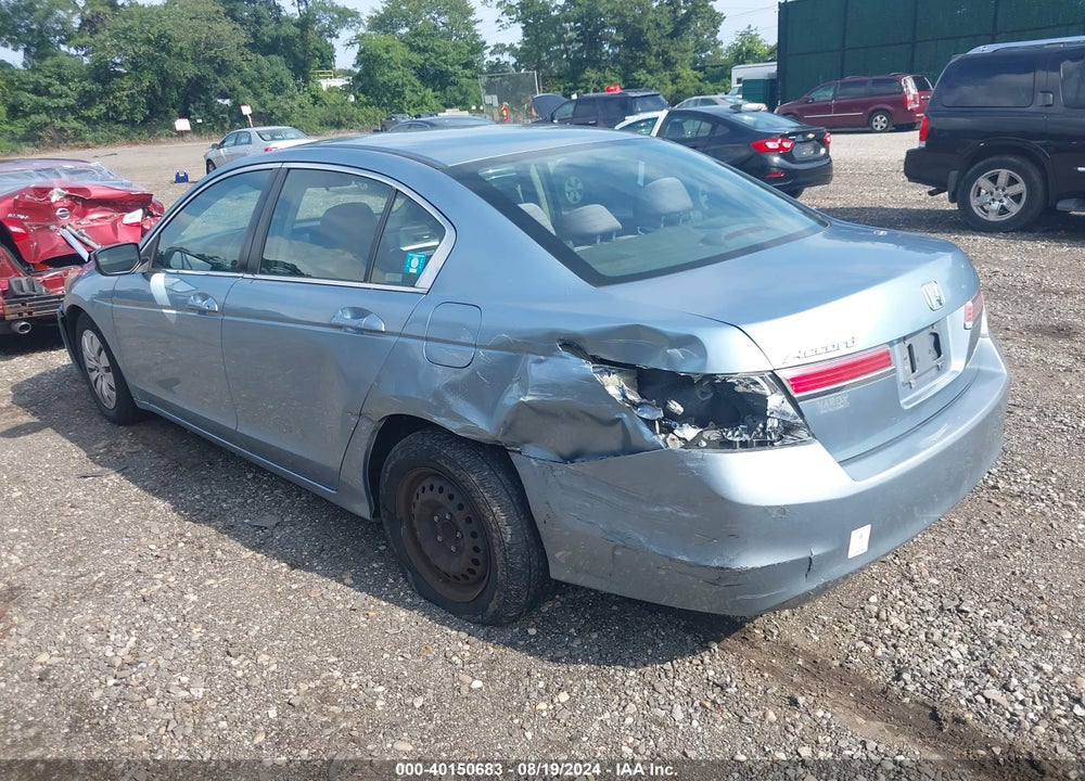 2012 HONDA ACCORD 2.4 LX VIN: 1HGCP2F31CA034048