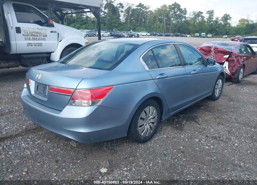 2012 HONDA ACCORD 2.4 LX VIN: 1HGCP2F31CA034048