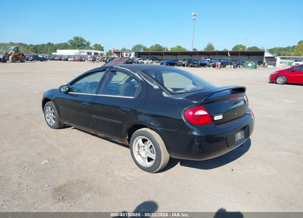2005 DODGE NEON SXT VIN: 1B3ES56CX5D138192
