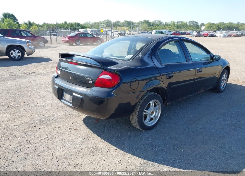 2005 DODGE NEON SXT VIN: 1B3ES56CX5D138192