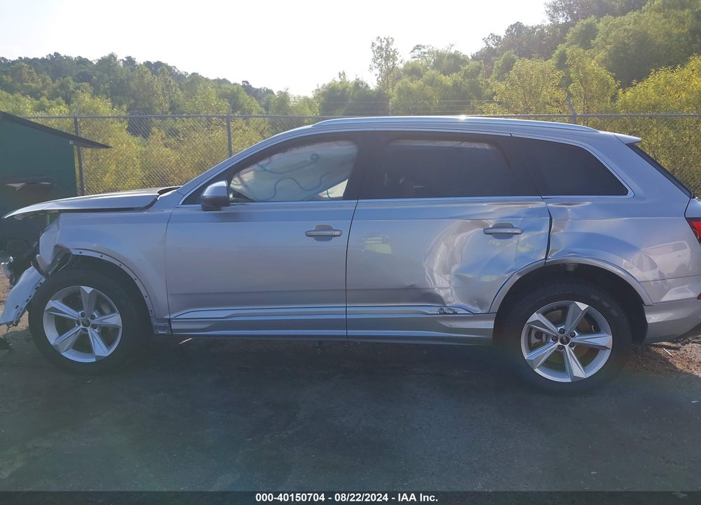 2022 AUDI Q7 PREMIUM 45 TFSI QUATTRO TIPTRONIC VIN: WA1AJBF71ND012007