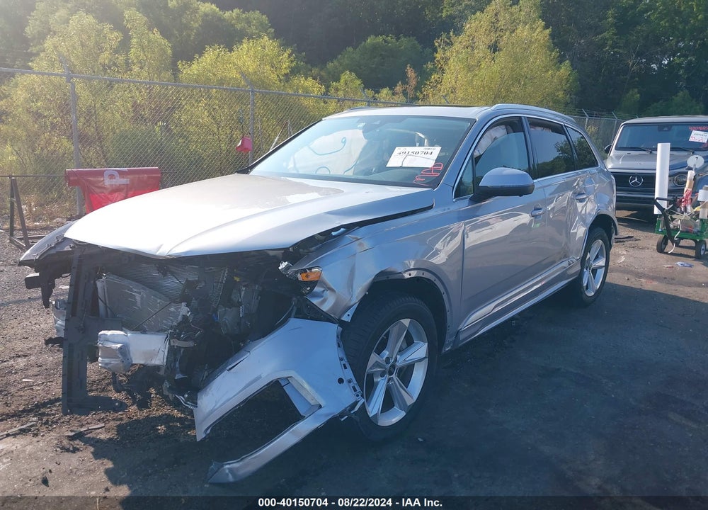 2022 AUDI Q7 PREMIUM 45 TFSI QUATTRO TIPTRONIC VIN: WA1AJBF71ND012007