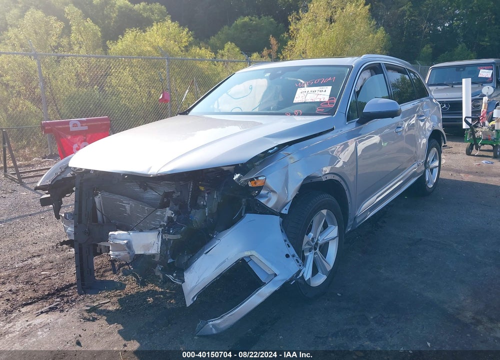 2022 AUDI Q7 PREMIUM 45 TFSI QUATTRO TIPTRONIC VIN: WA1AJBF71ND012007