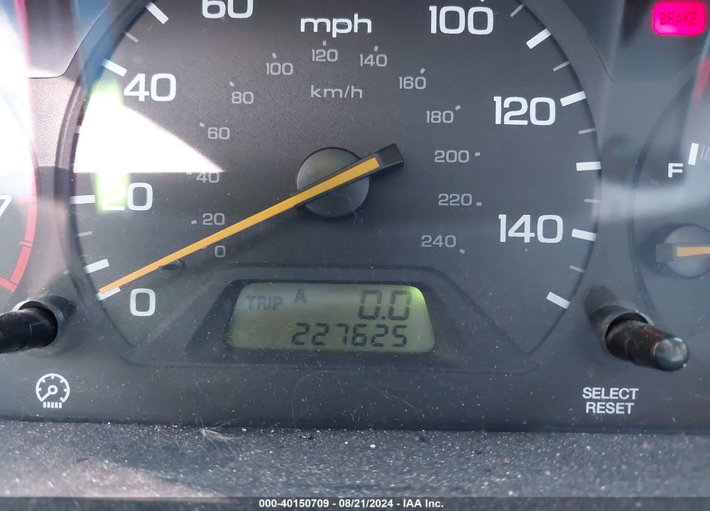 2000 HONDA ACCORD 3.0 EX VIN: 1HGCG1650YA090386