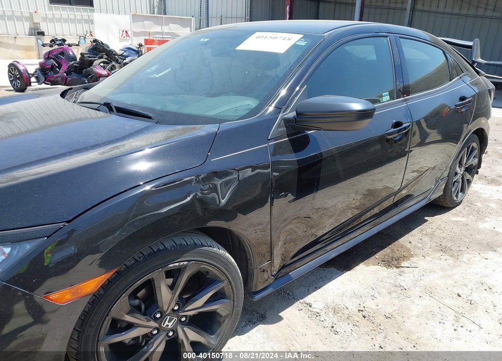 2018 HONDA CIVIC SPORT VIN: SHHFK7H41JU412448