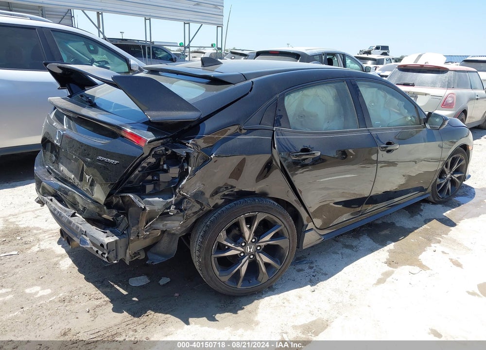 2018 HONDA CIVIC SPORT VIN: SHHFK7H41JU412448