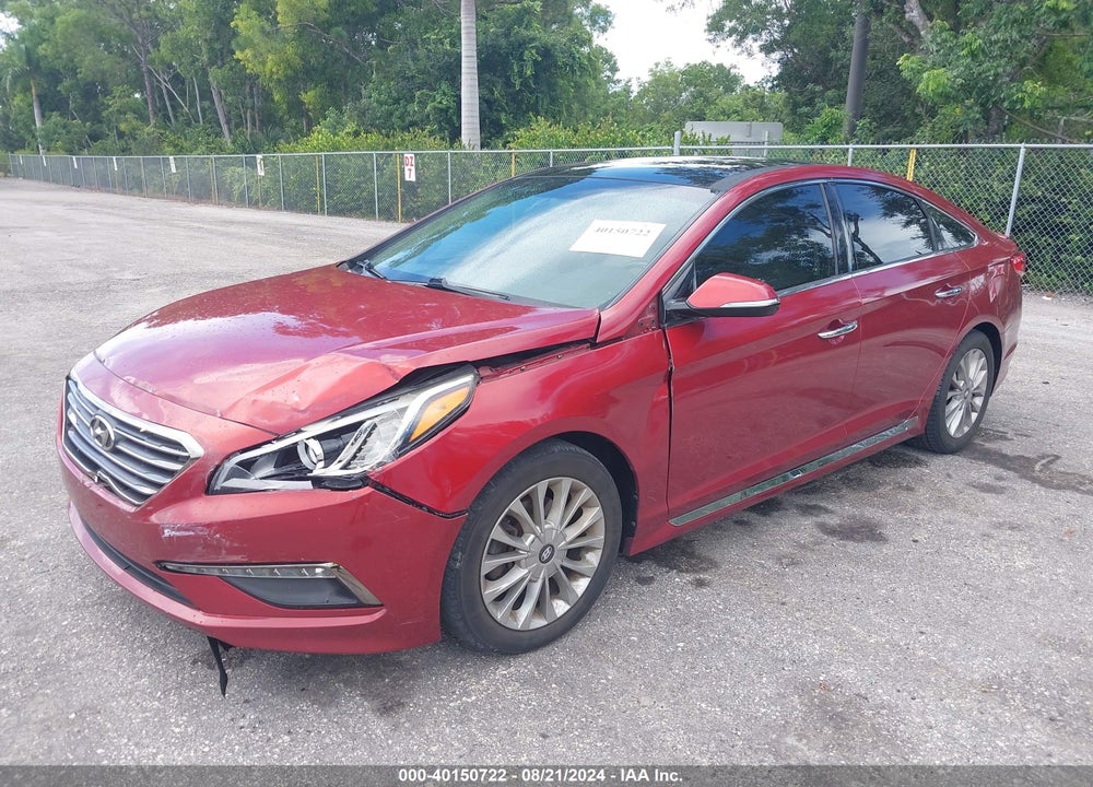2015 HYUNDAI SONATA LIMITED VIN: 5NPE34AF1FH104001