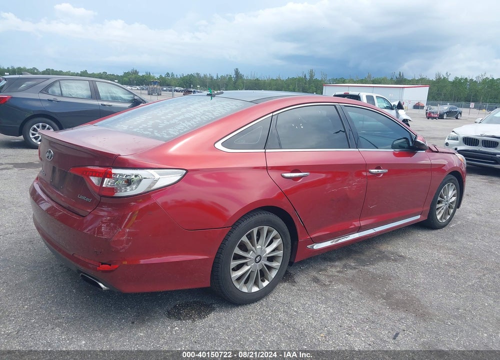 2015 HYUNDAI SONATA LIMITED VIN: 5NPE34AF1FH104001