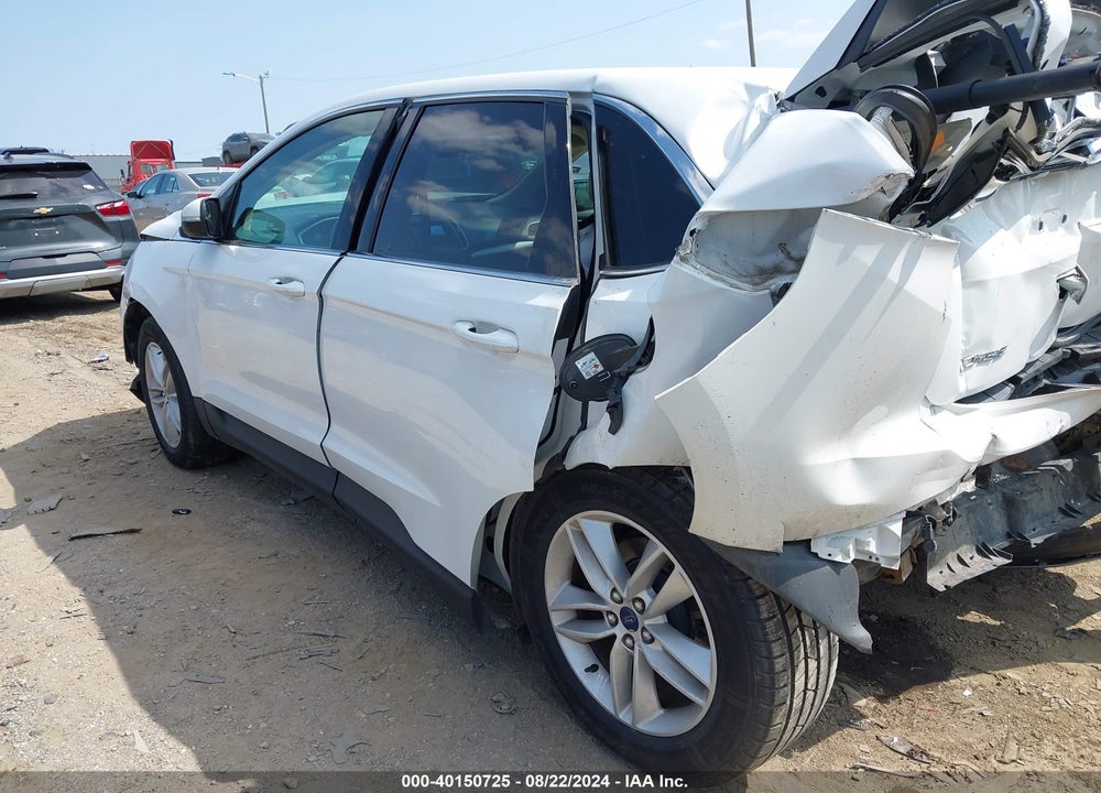 2015 FORD EDGE SEL VIN: 2FMTK4J93FBB72098