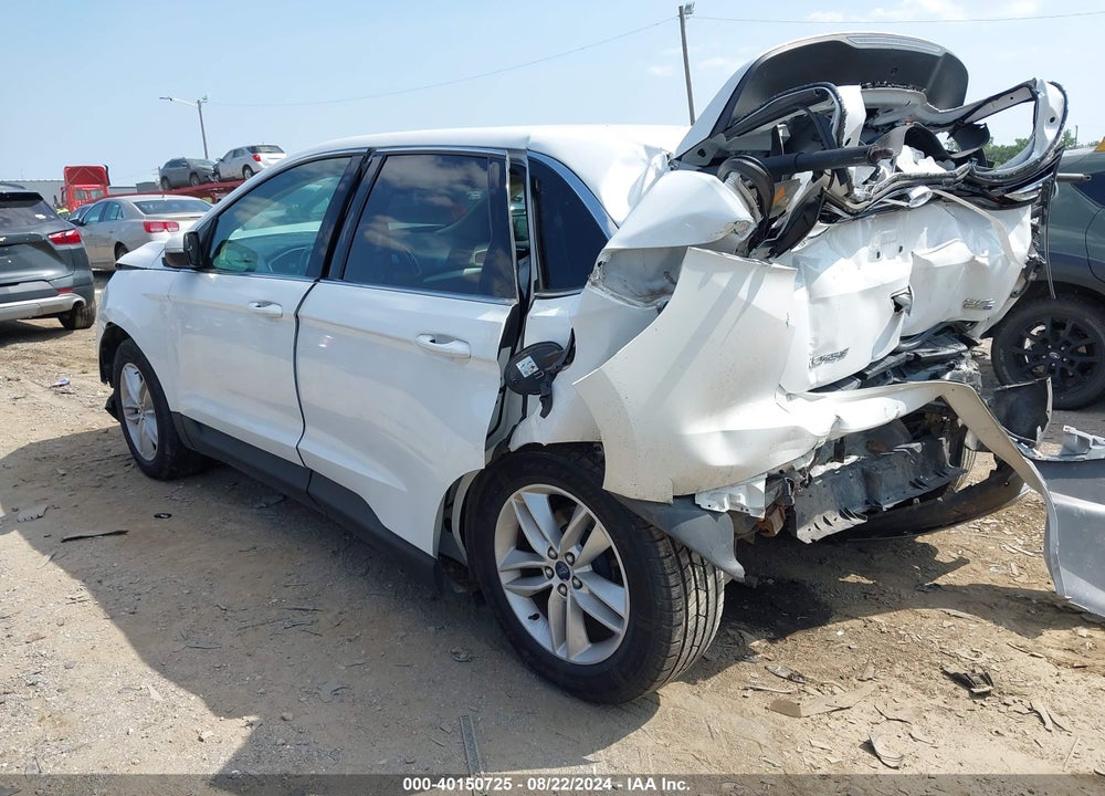 2015 FORD EDGE SEL VIN: 2FMTK4J93FBB72098