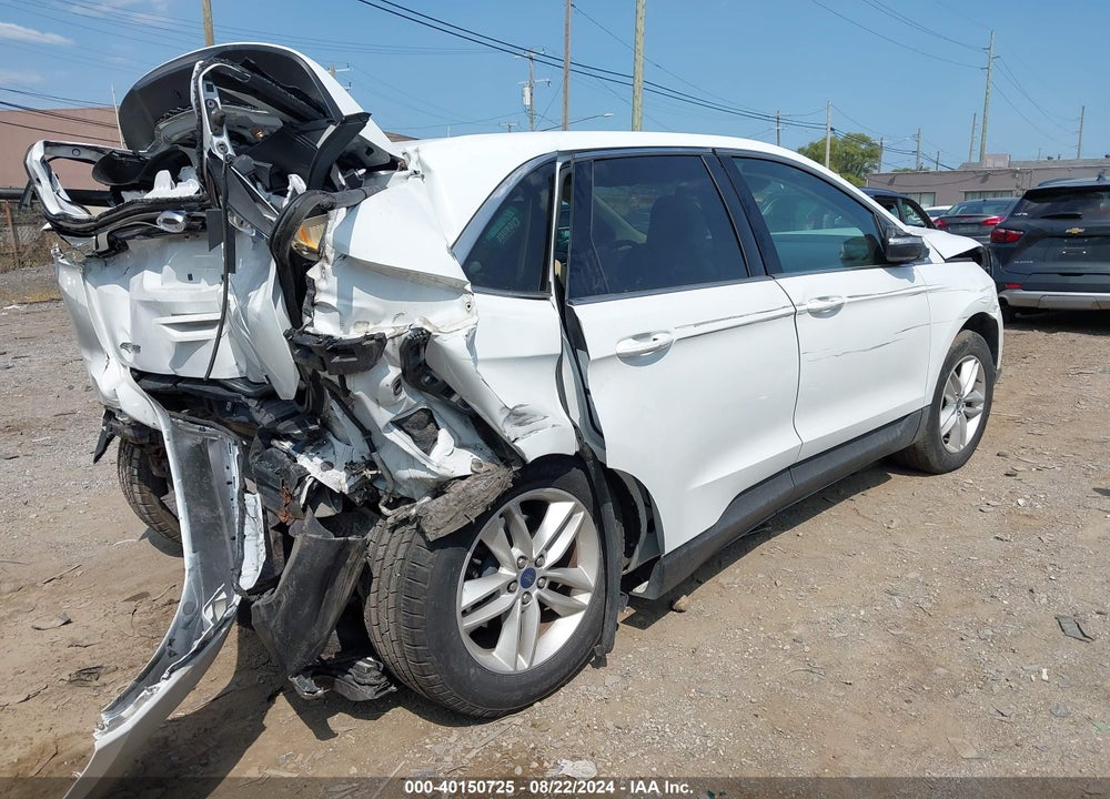 2015 FORD EDGE SEL VIN: 2FMTK4J93FBB72098