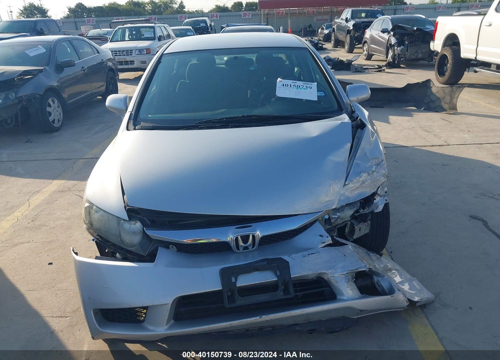 2010 HONDA CIVIC LX VIN: 2HGFA1F51AH538916
