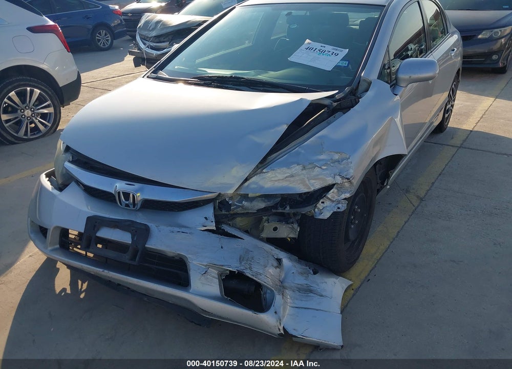 2010 HONDA CIVIC LX VIN: 2HGFA1F51AH538916