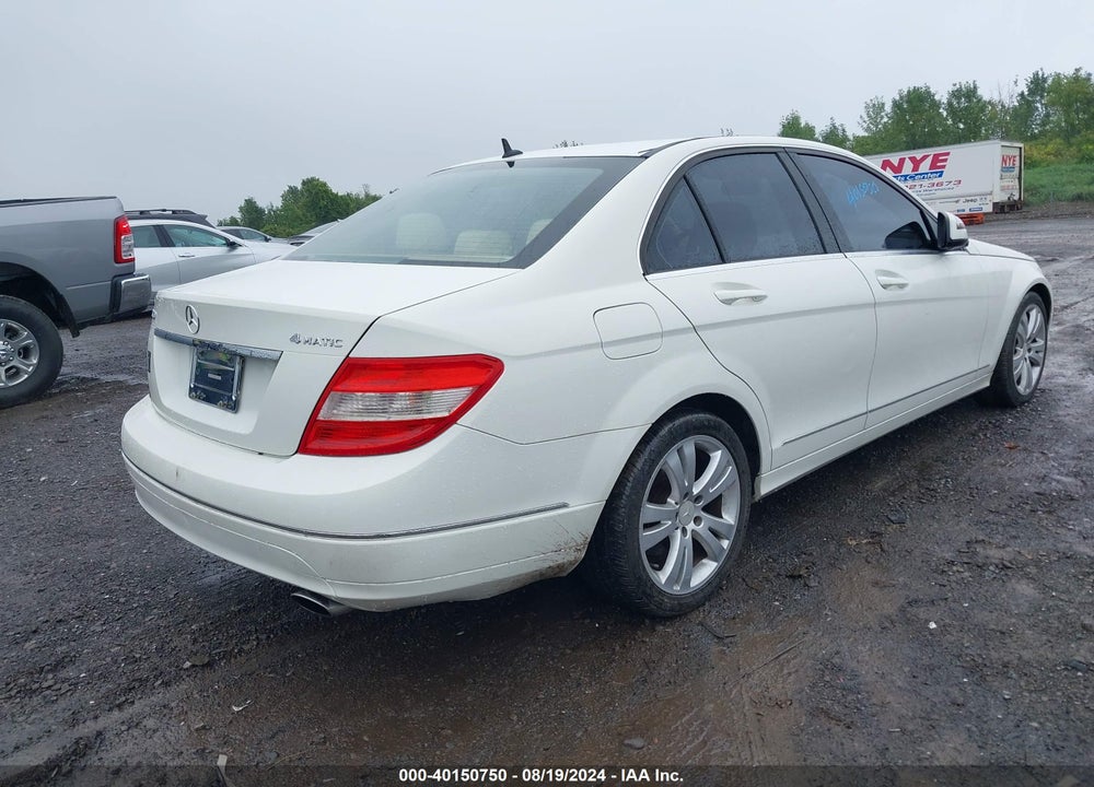 2008 MERCEDES-BENZ C 300 LUXURY 4MATIC/SPORT 4MATIC VIN: WDDGF81X68F120732