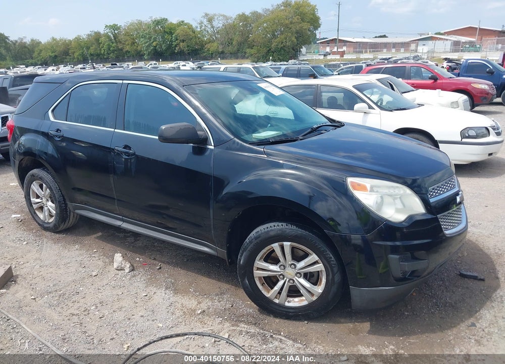 2012 CHEVROLET EQUINOX LS VIN: 2GNALBEK7C1114580