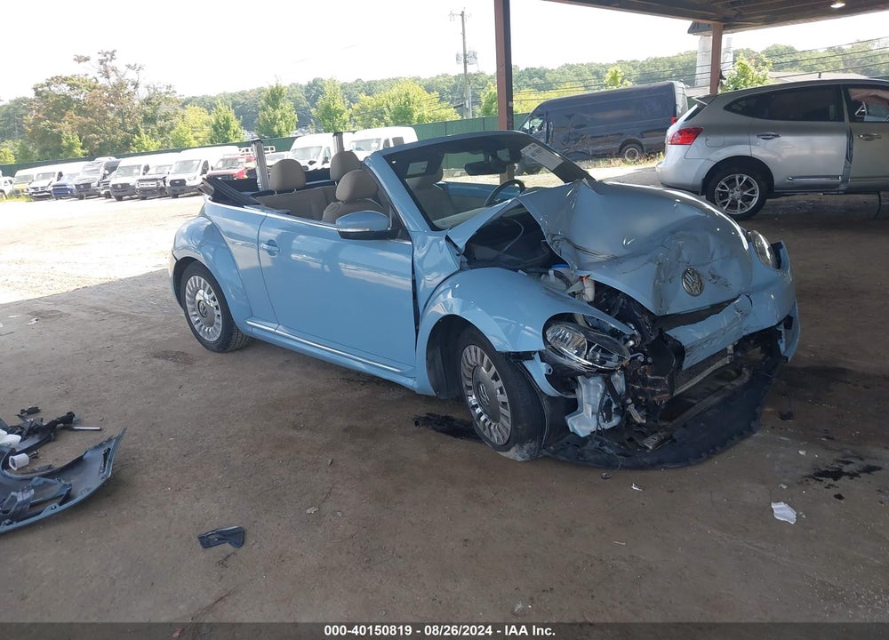 2015 VOLKSWAGEN BEETLE 1.8T VIN: 3VW517AT2FM816621