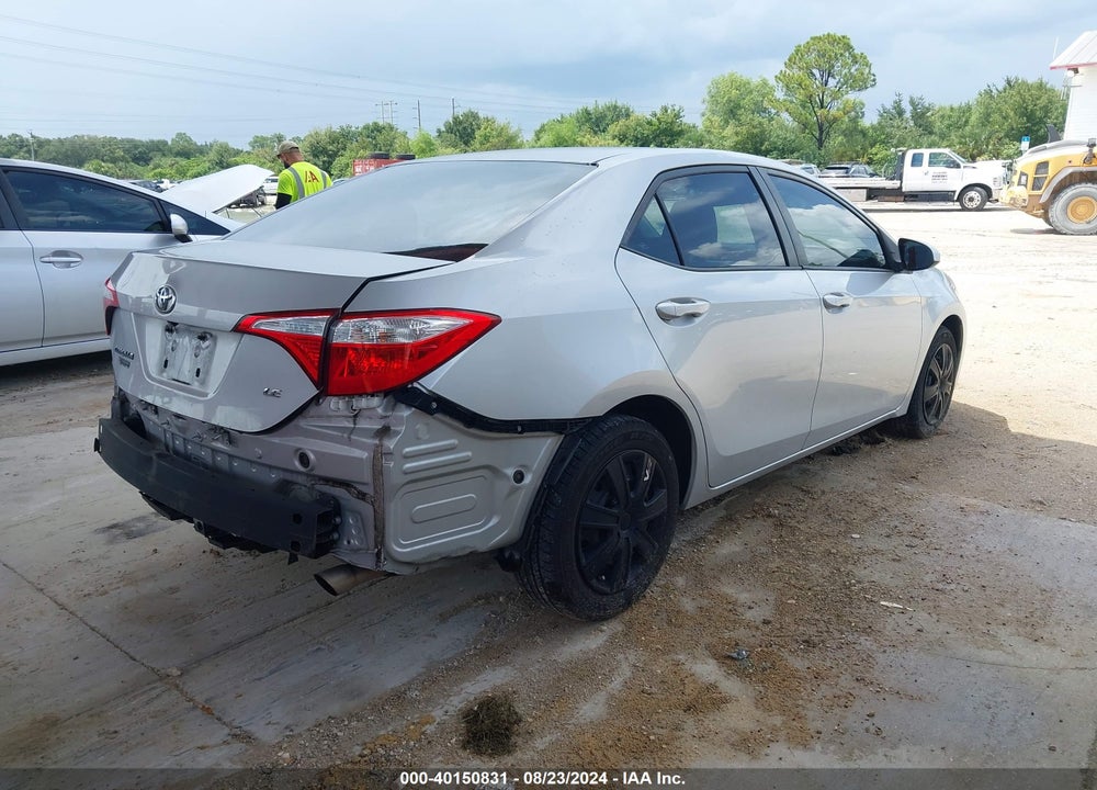 2015 TOYOTA COROLLA LE VIN: 2T1BURHE3FC464335