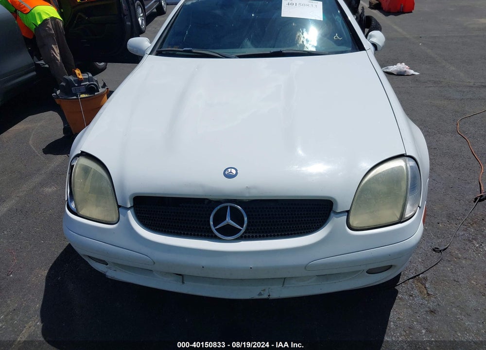 2001 MERCEDES-BENZ SLK 320 VIN: WDBKK65F61F190452
