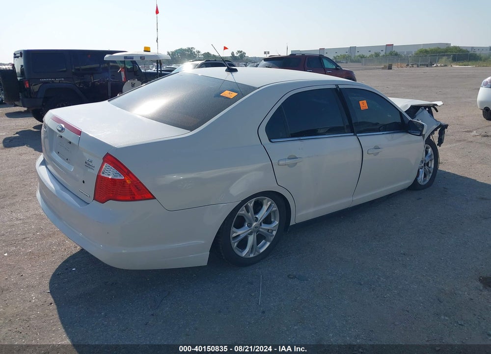 2012 FORD FUSION VIN: 3FAHP0HG9CR436890