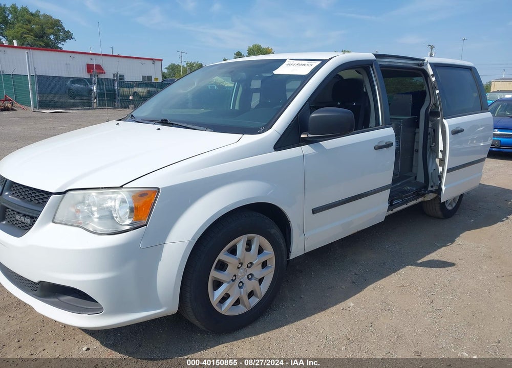 2014 RAM CARGO TRADESMAN VIN: 2C4JRGAG4ER229633