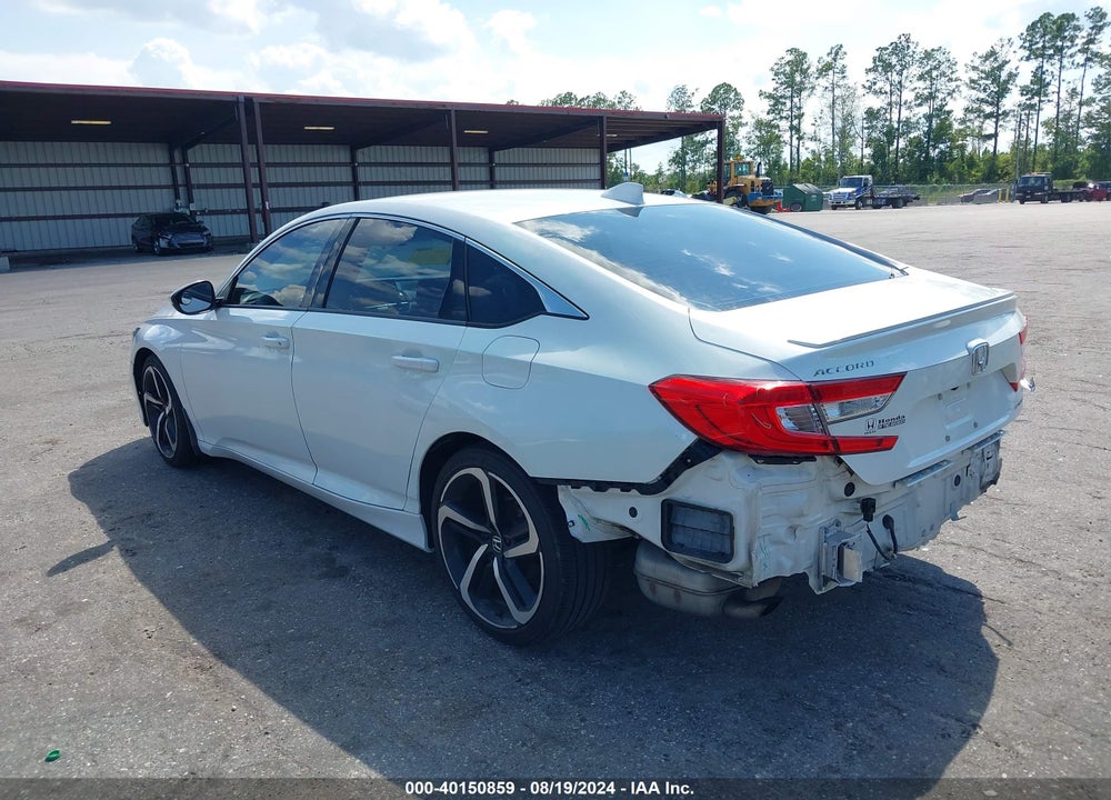 2018 HONDA ACCORD SPORT VIN: 1HGCV1F32JA163994