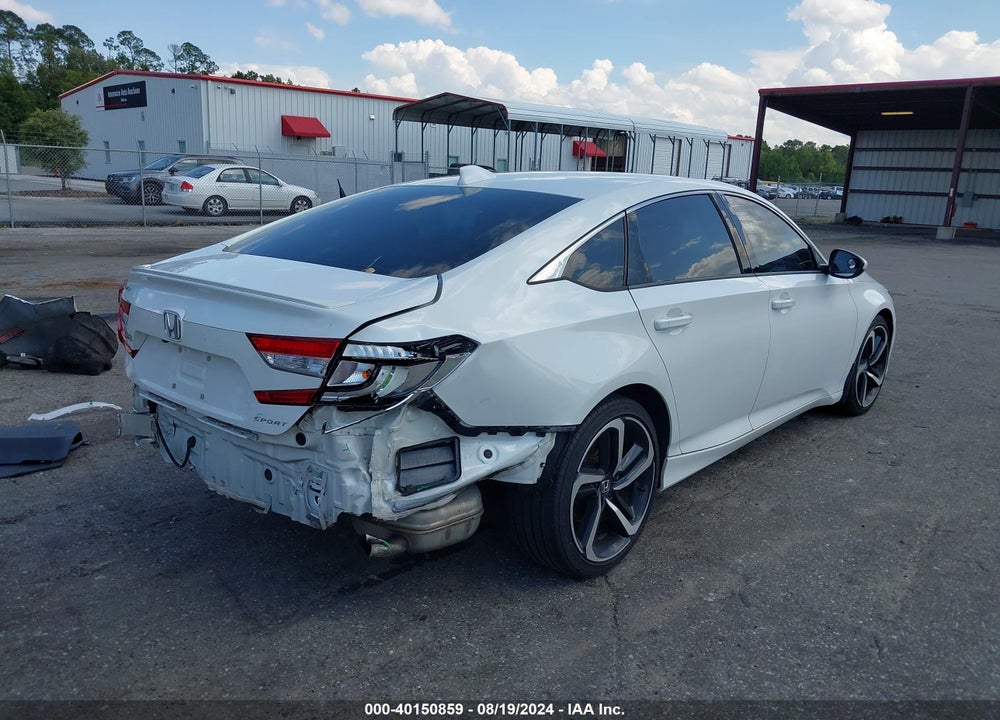 2018 HONDA ACCORD SPORT VIN: 1HGCV1F32JA163994