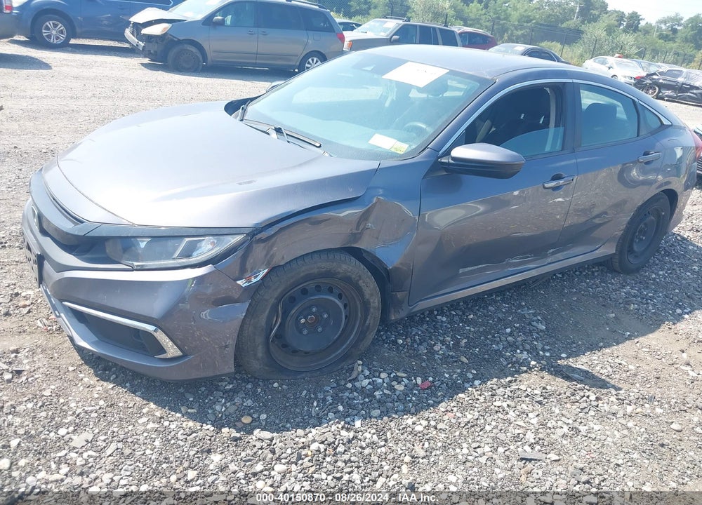 2019 HONDA CIVIC LX VIN: 2HGFC2F62KH567853