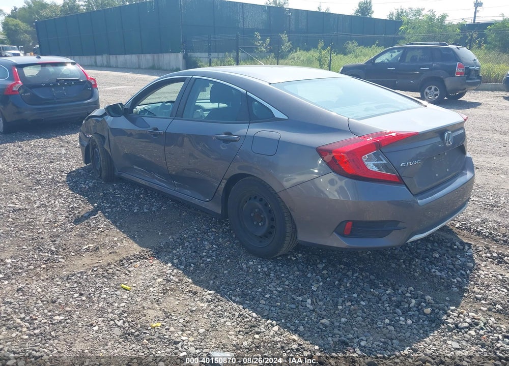 2019 HONDA CIVIC LX VIN: 2HGFC2F62KH567853