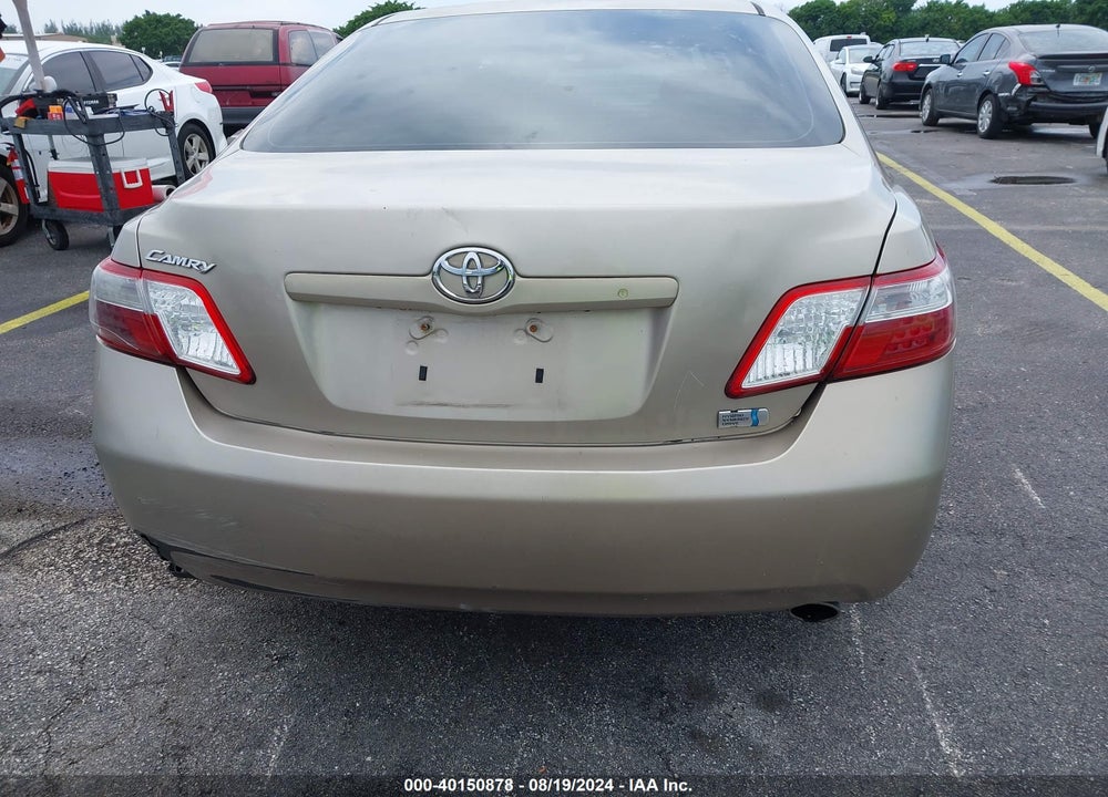 2009 TOYOTA CAMRY HYBRID VIN: 4T1BB46K19U065640