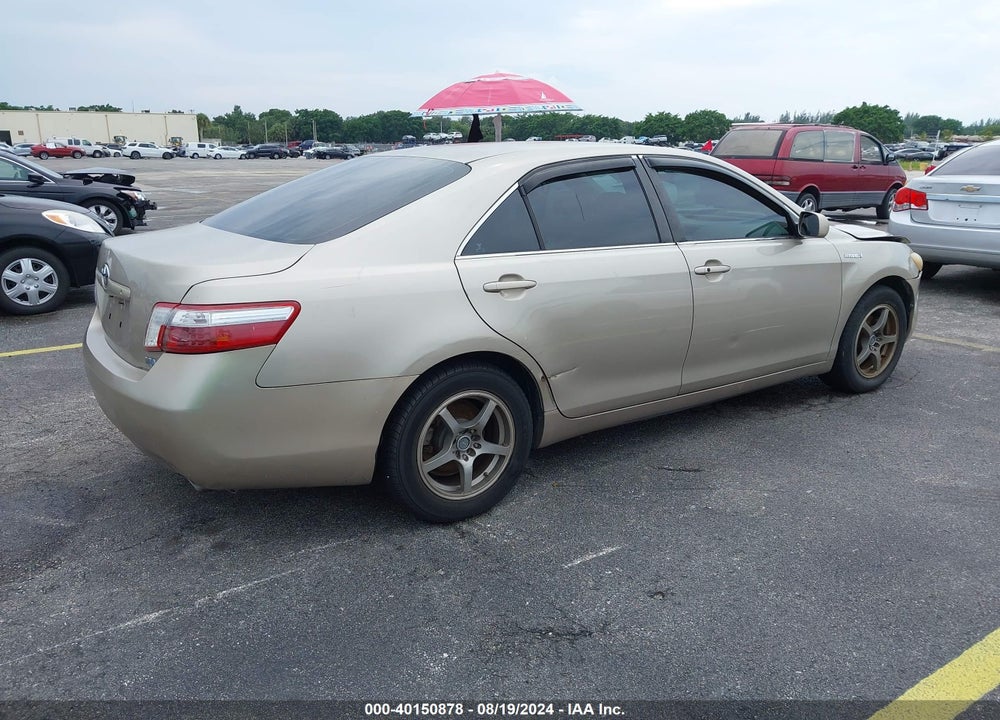 2009 TOYOTA CAMRY HYBRID VIN: 4T1BB46K19U065640