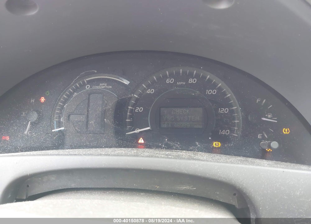 2009 TOYOTA CAMRY HYBRID VIN: 4T1BB46K19U065640