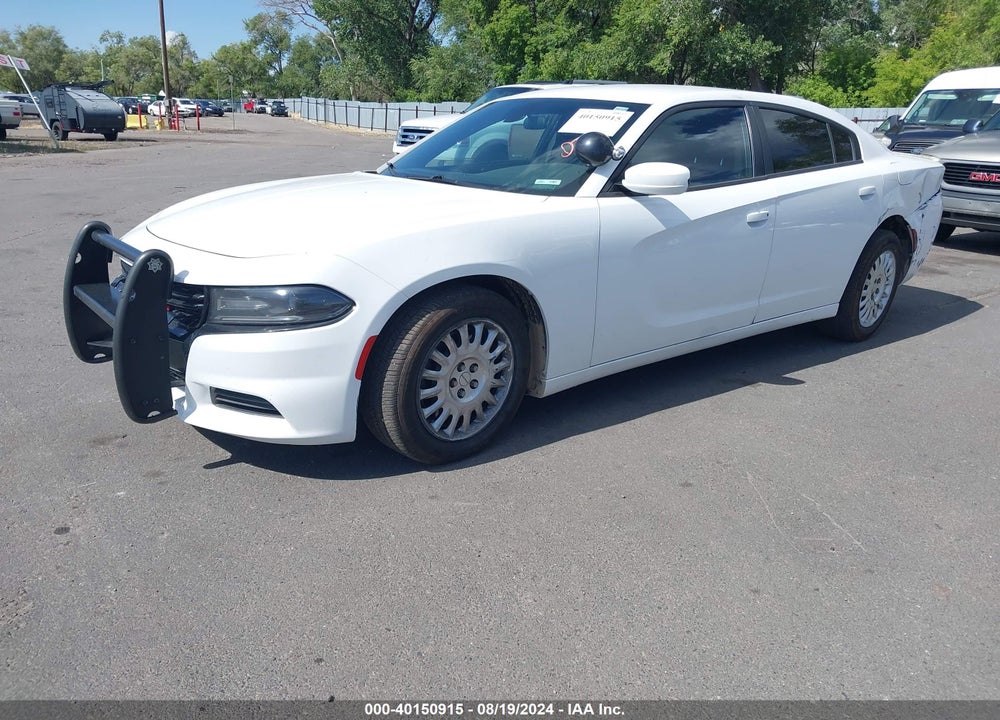2018 DODGE CHARGER POLICE AWD VIN: 2C3CDXKT9JH295490
