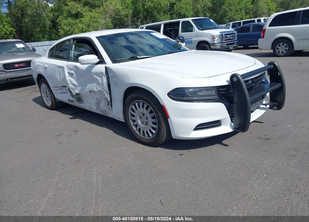 2018 DODGE CHARGER POLICE AWD VIN: 2C3CDXKT9JH295490