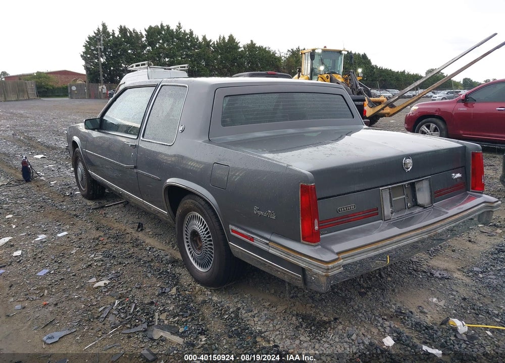1988 CADILLAC DEVILLE VIN: 1G6CD1152J4338479