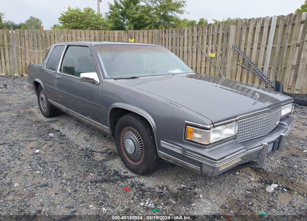 1988 CADILLAC DEVILLE VIN: 1G6CD1152J4338479