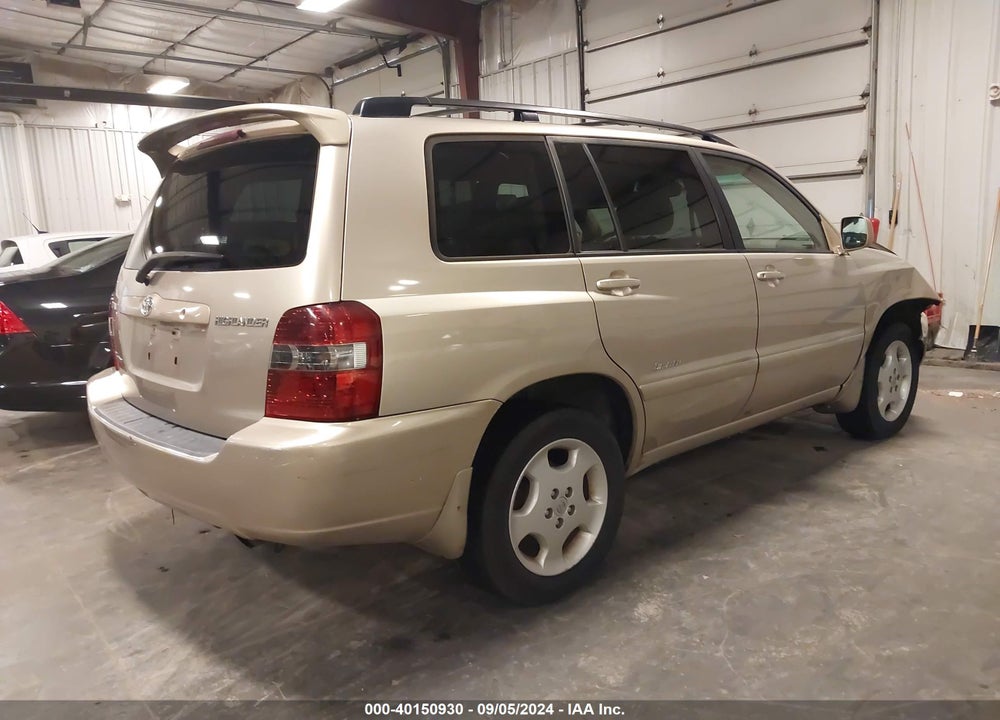 2007 TOYOTA HIGHLANDER LIMITED V6 VIN: JTEEP21A470194378