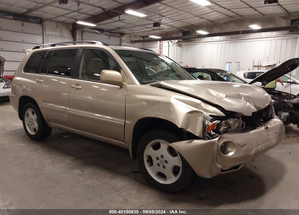 2007 TOYOTA HIGHLANDER LIMITED V6 VIN: JTEEP21A470194378
