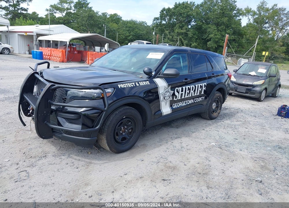 2023 FORD POLICE INTERCEPTOR UTILITY VIN: 1FM5K8AB1PGA05901