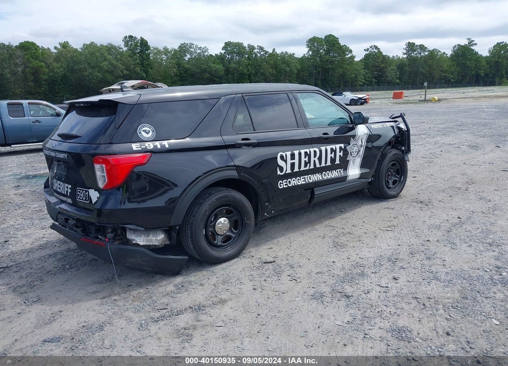 2023 FORD POLICE INTERCEPTOR UTILITY VIN: 1FM5K8AB1PGA05901