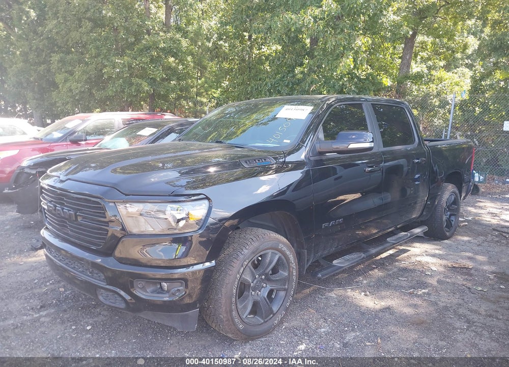 2021 RAM 1500 BIG HORN 4X4 5'7 BOX VIN: 1C6SRFFT7MN600517