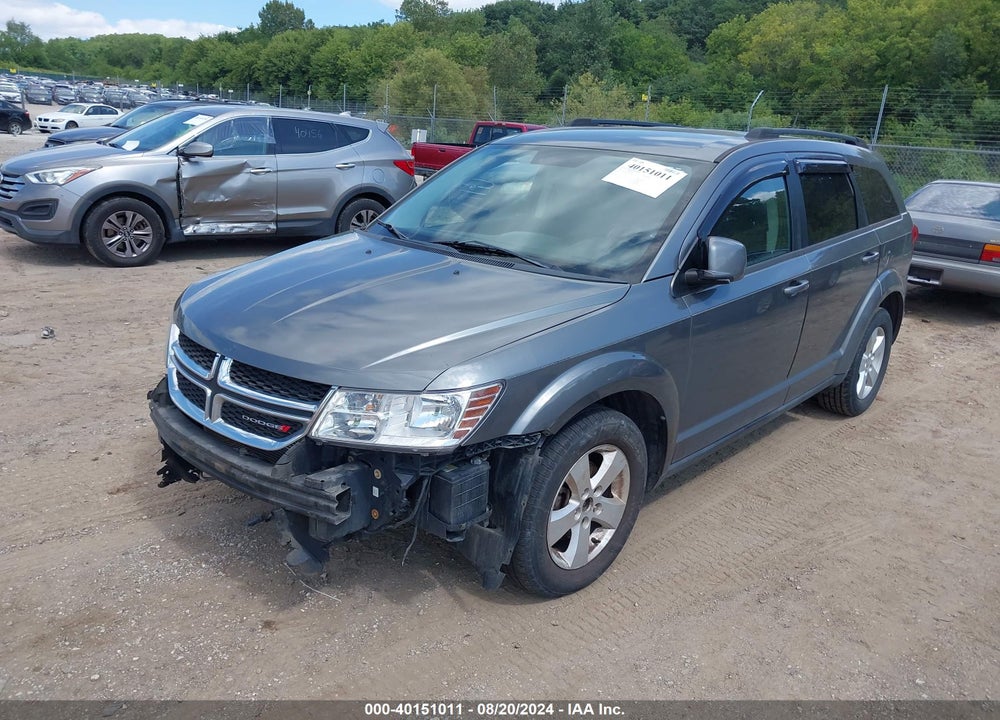 2012 DODGE JOURNEY SXT VIN: 3C4PDDBGXCT151889