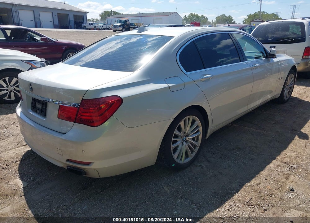 2012 BMW 750LI XDRIVE VIN: WBAKC8C58CC437881