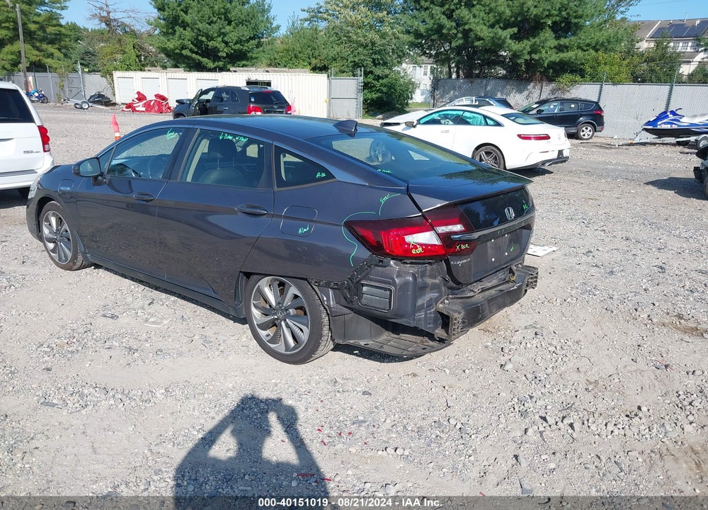 2018 HONDA CLARITY PLUG-IN HYBRID TOURING VIN: JHMZC5F36JC002220