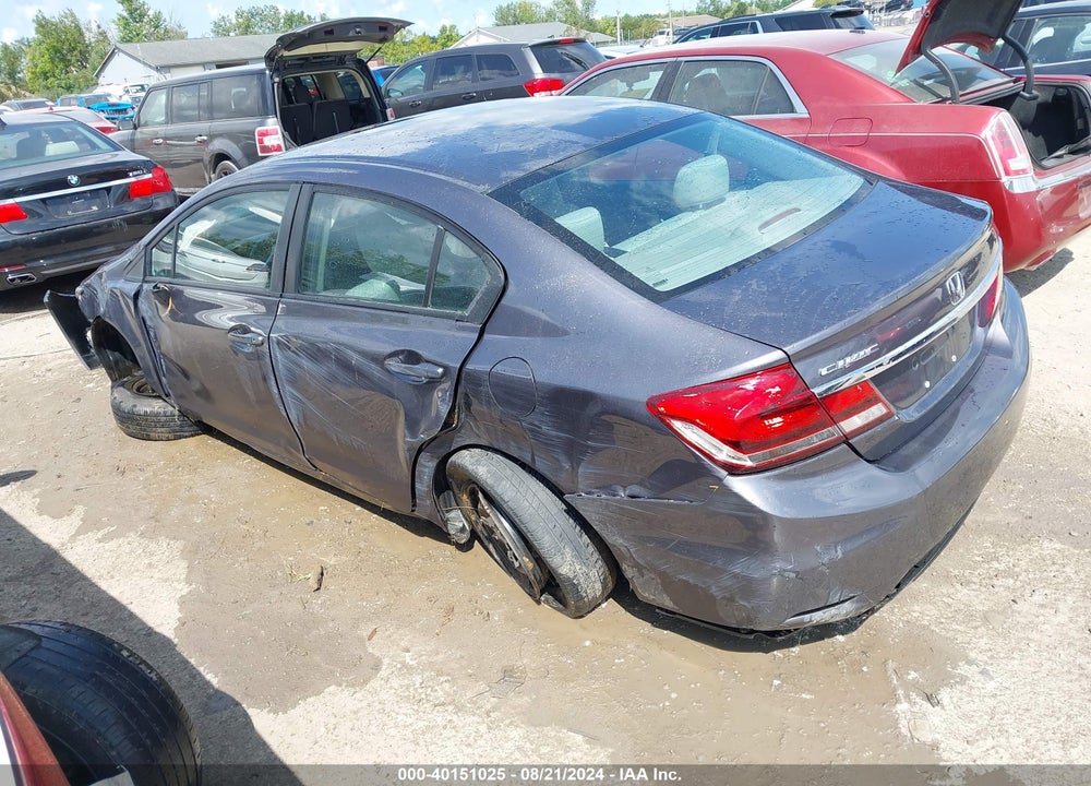 2015 HONDA CIVIC LX VIN: 19XFB2F5XFE113991