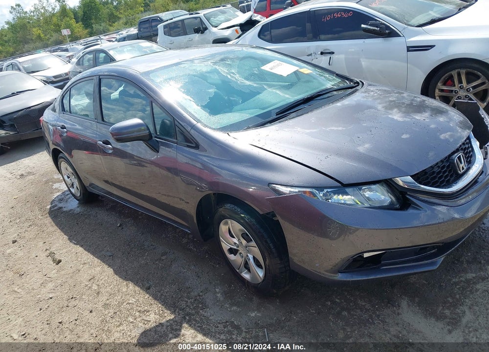 2015 HONDA CIVIC LX VIN: 19XFB2F5XFE113991